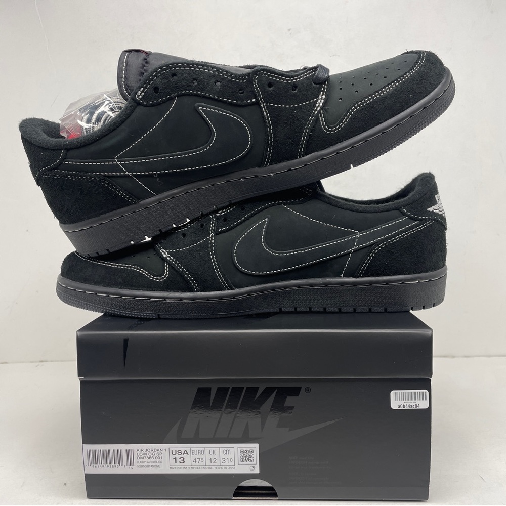 Nike Air Jordan 1 Retro Low SP Travis Scott “Black Phantom” 2023 - Picture 3 of 6
